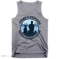 Father And Daughter Fishing Partners Tank Top thumb 0
