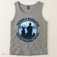 Father And Daughter Fishing Partners Tank Top thumb 2