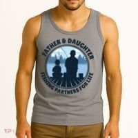 Father And Daughter Fishing Partners Tank Top thumb 3