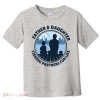 Father And Daughter Fishing Partners Toddler T-Shirt thumb 0