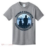 Father And Daughter Fishing Partners Kids T-Shirt thumb 0