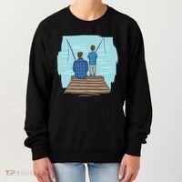 Father And Son Fishing Women's Sweatshirt thumb 0