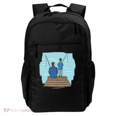 Father And Son Fishing Backpack