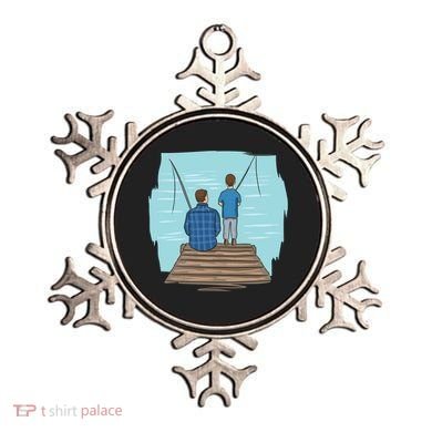 Father And Son Fishing Ornament