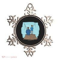 Father And Son Fishing Ornament thumb 0