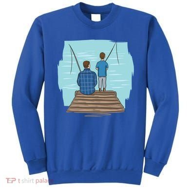 Father And Son Fishing Sweatshirt