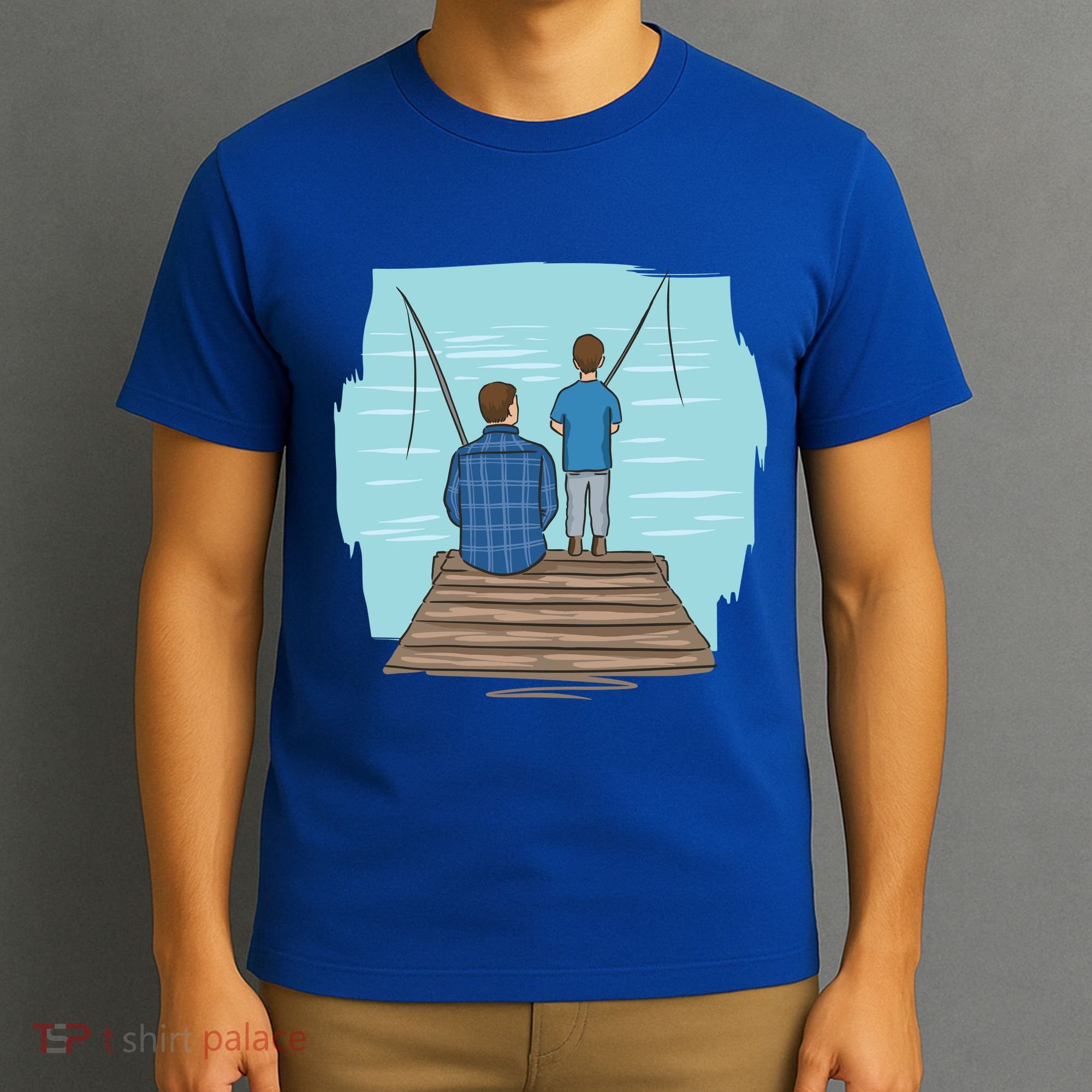 Father And Son Fishing T-Shirt