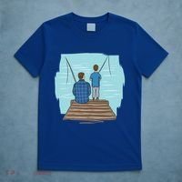 Father And Son Fishing T-Shirt thumb 5