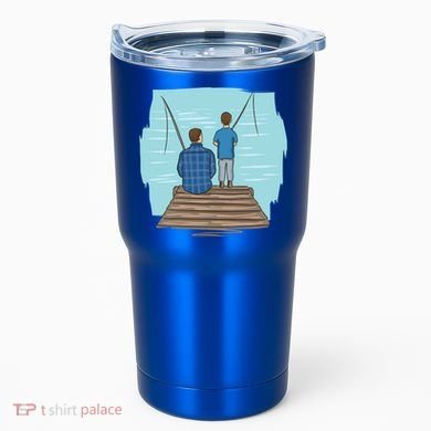 Father And Son Fishing Tumbler