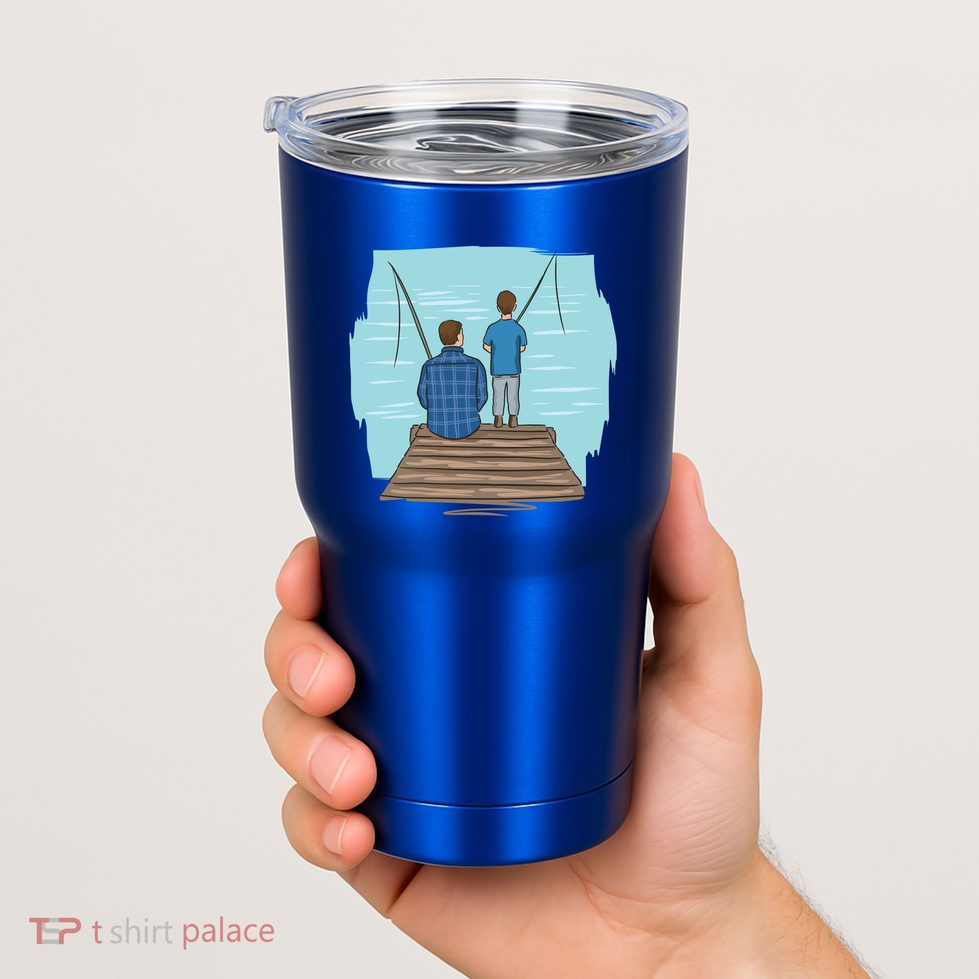 Father And Son Fishing Tumbler