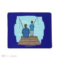 Father And Son Fishing Mousepad thumb 0