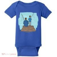 Father And Son Fishing Baby Bodysuit thumb 0