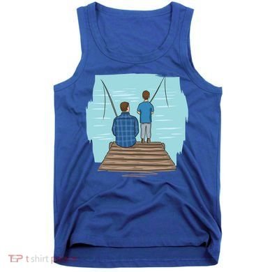 Father And Son Fishing Tank Top