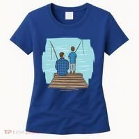 Father And Son Fishing Women's T-Shirt thumb 0