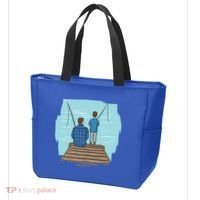 Father And Son Fishing Tote Bag thumb 3