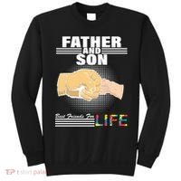 Father And Son Friends For Life Autism Awareness Sweatshirt thumb 0