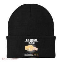 Father And Son Friends For Life Autism Awareness Beanie thumb 0