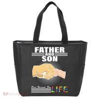 Father And Son Friends For Life Autism Awareness Tote Bag thumb 0