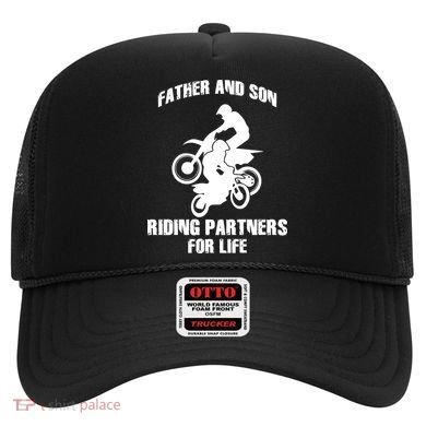 Father And Son Riding Partners For Life Motocross Hat