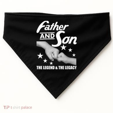 Father And Son The Legend & Legacy USA-Made Doggie Bandana