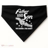 Father And Son The Legend & Legacy USA-Made Doggie Bandana thumb 0