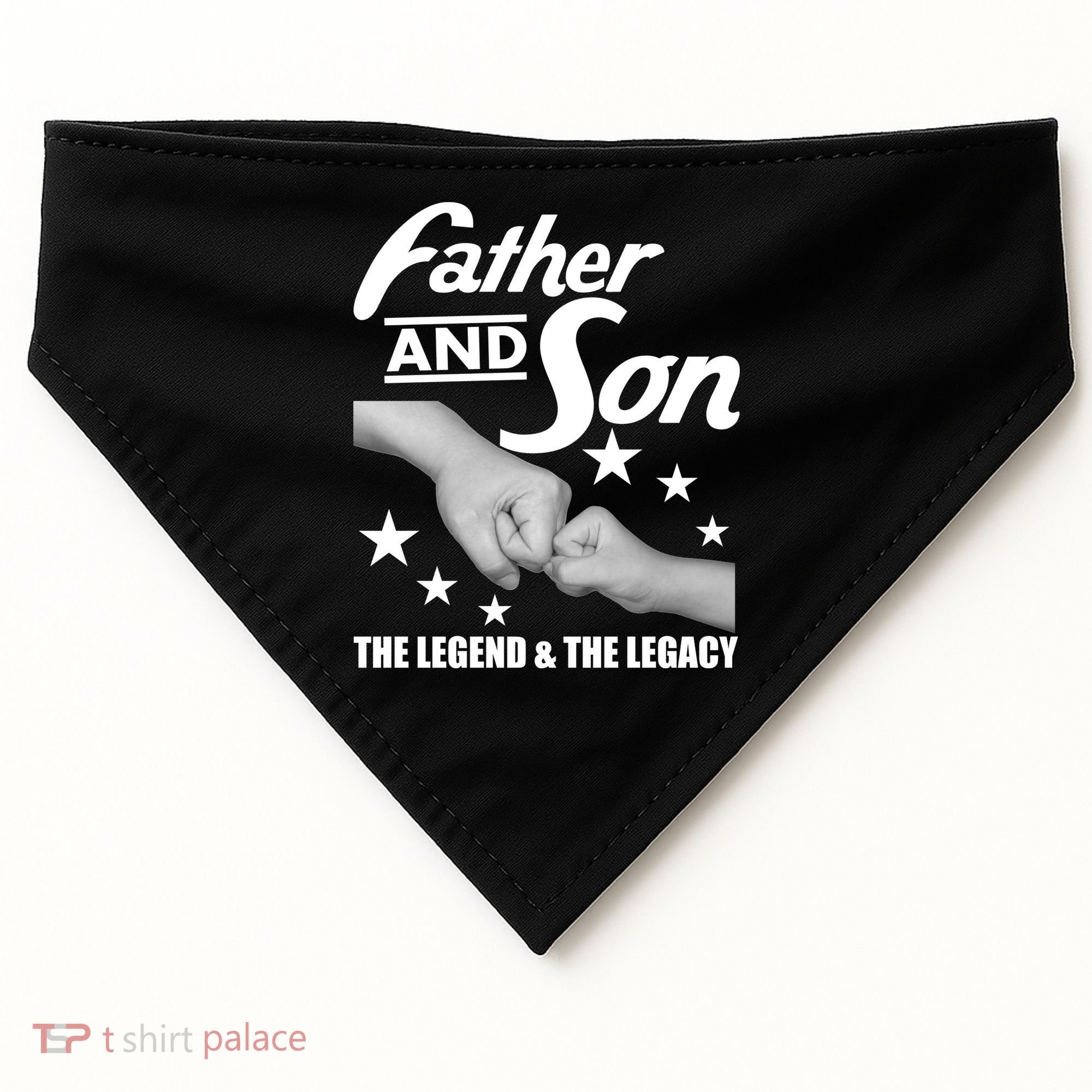 Father And Son The Legend & Legacy USA-Made Doggie Bandana