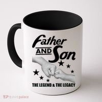 Father And Son The Legend & Legacy Coffee Mug thumb 0
