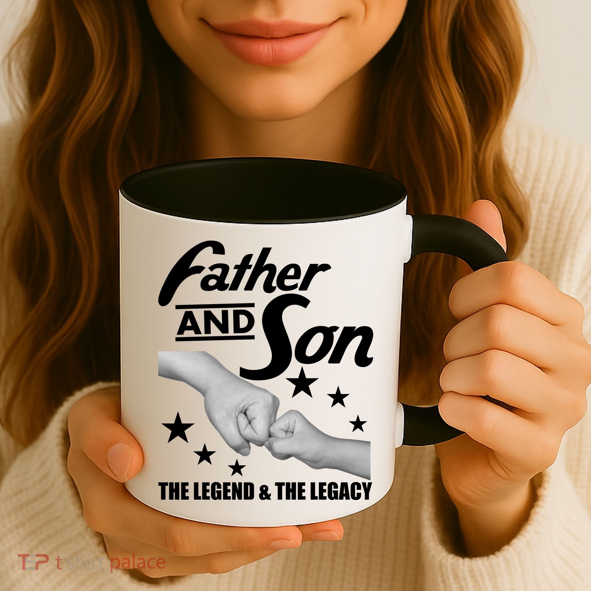 Father And Son The Legend & Legacy Coffee Mug