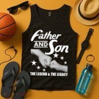 Father And Son The Legend & Legacy Tank Top thumb 4