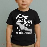 Father And Son The Legend & Legacy Toddler T-Shirt thumb 2