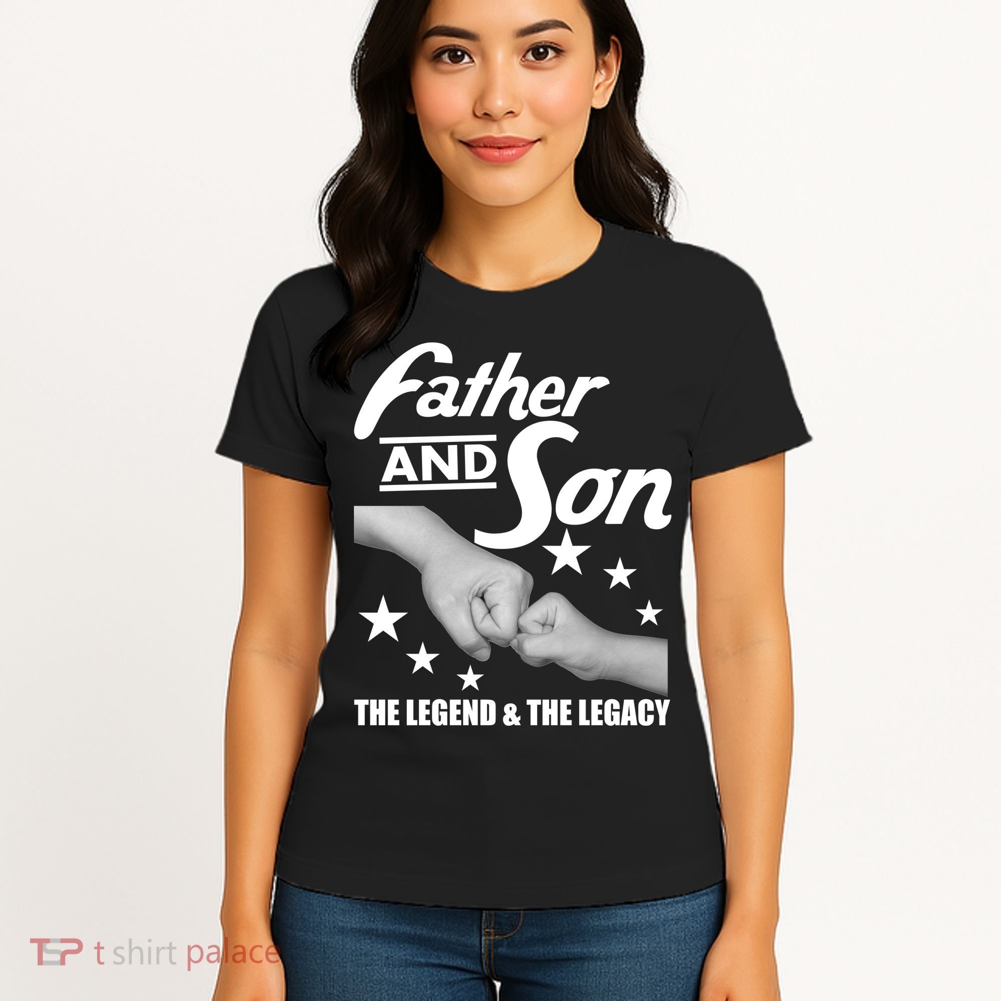 Father And Son The Legend & Legacy Women's T-Shirt
