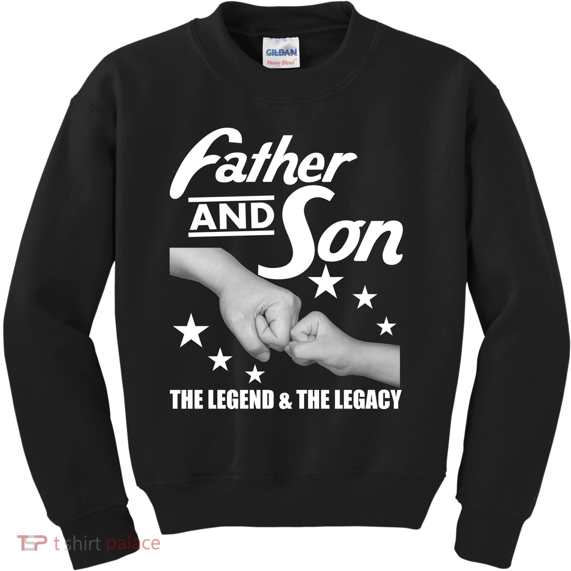 Father And Son The Legend & Legacy Kids Sweatshirt