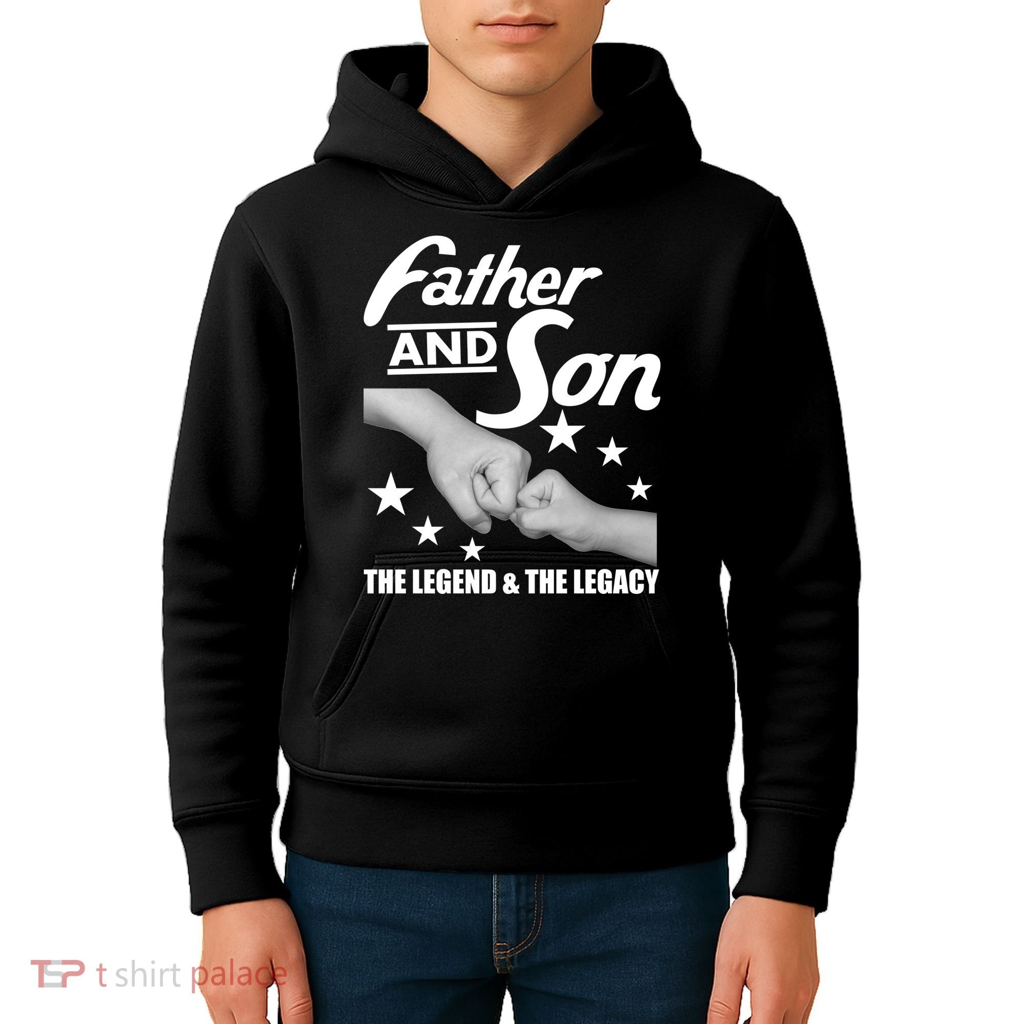 Father And Son The Legend & Legacy Kids Hoodie