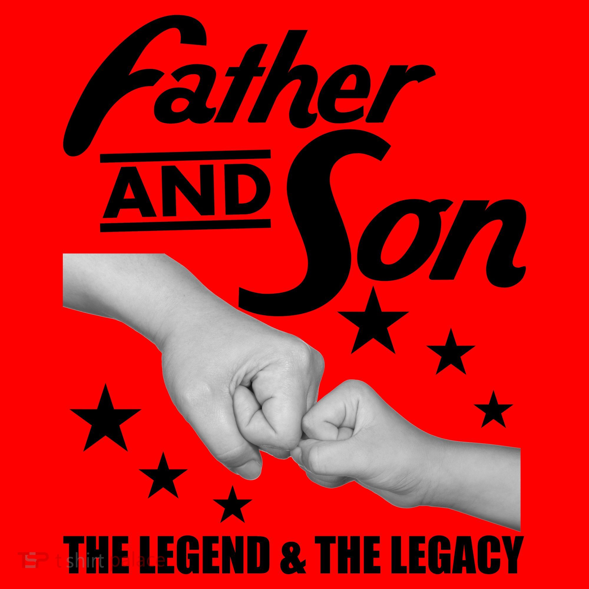 Father And Son The Legend & Legacy Santa Hat