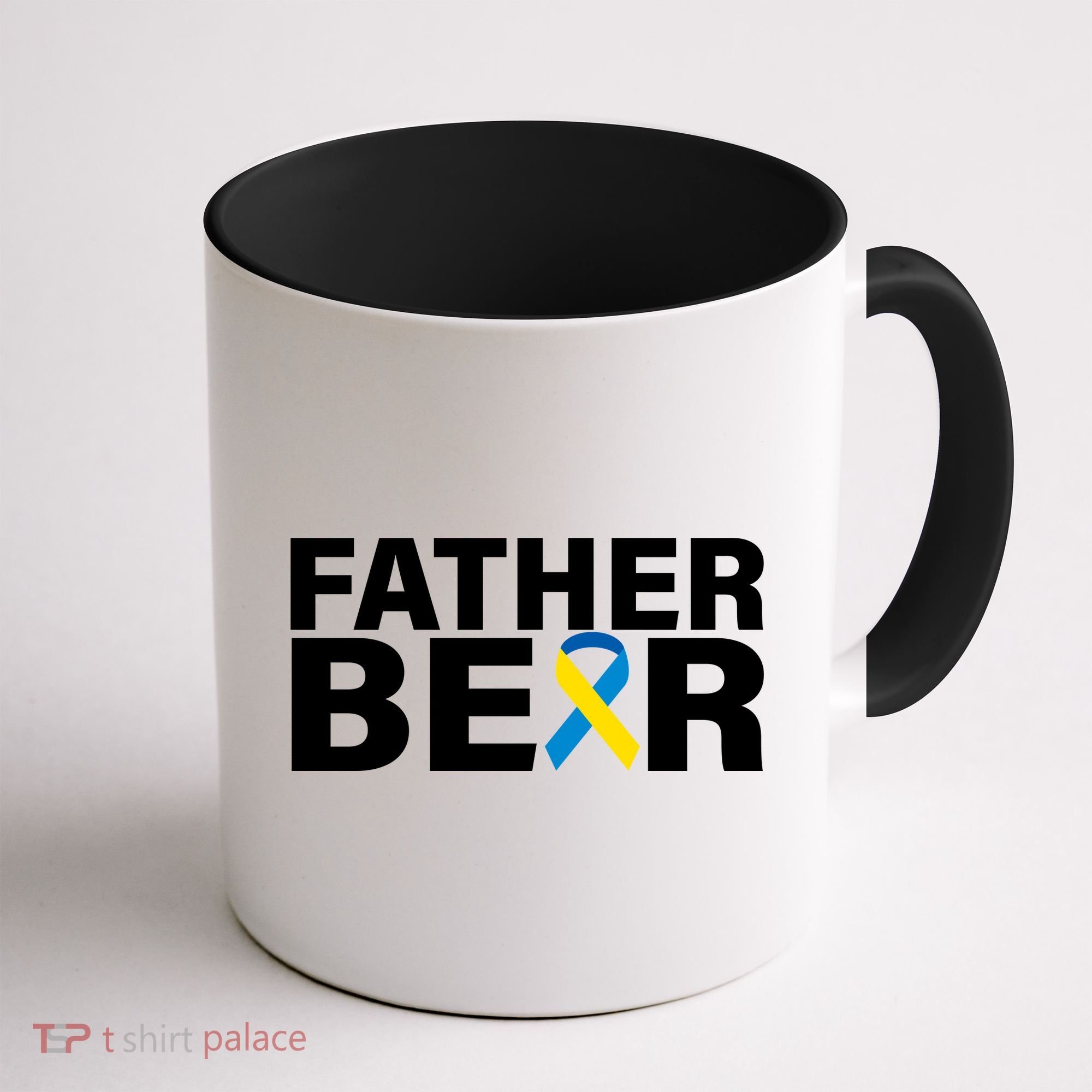 Father Bear Down Syndrome Awareness Coffee Mug