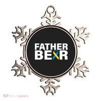 Father Bear Down Syndrome Awareness Ornament thumb 0
