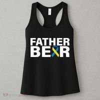 Father Bear Down Syndrome Awareness Women's Tank Top thumb 3