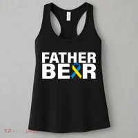 Father Bear Down Syndrome Awareness Women's Tank Top thumb 3