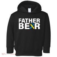 Father Bear Down Syndrome Awareness Toddler Hoodie thumb 0
