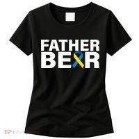 Father Bear Down Syndrome Awareness Women's T-Shirt thumb 0