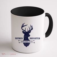Father Daughter Hunting Coffee Mug thumb 1