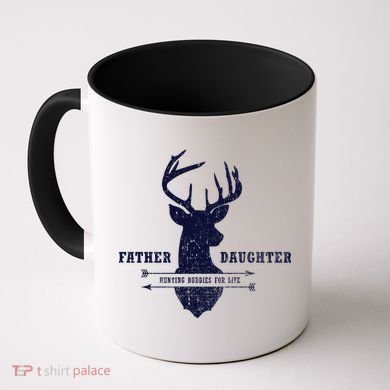 Father Daughter Hunting Coffee Mug
