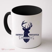Father Daughter Hunting Coffee Mug thumb 0