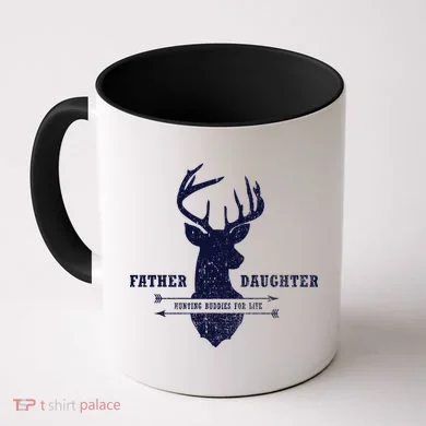 Father Daughter Hunting Coffee Mug