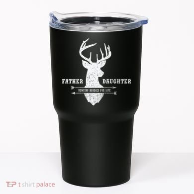 Father Daughter Hunting Tumbler