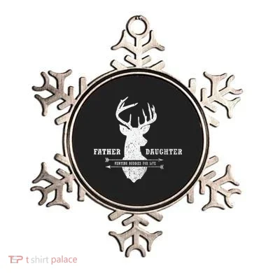 Father Daughter Hunting Ornament