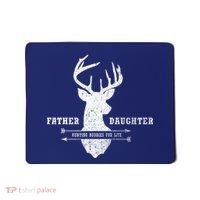 Father Daughter Hunting Mousepad thumb 0