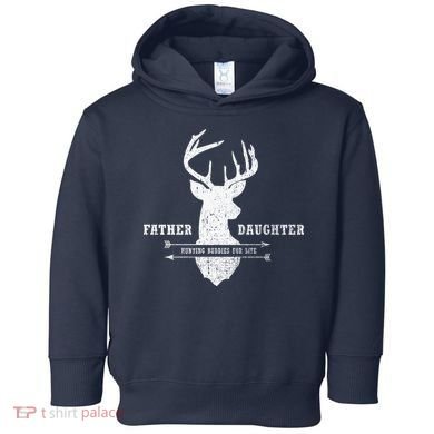 Father Daughter Hunting Toddler Hoodie
