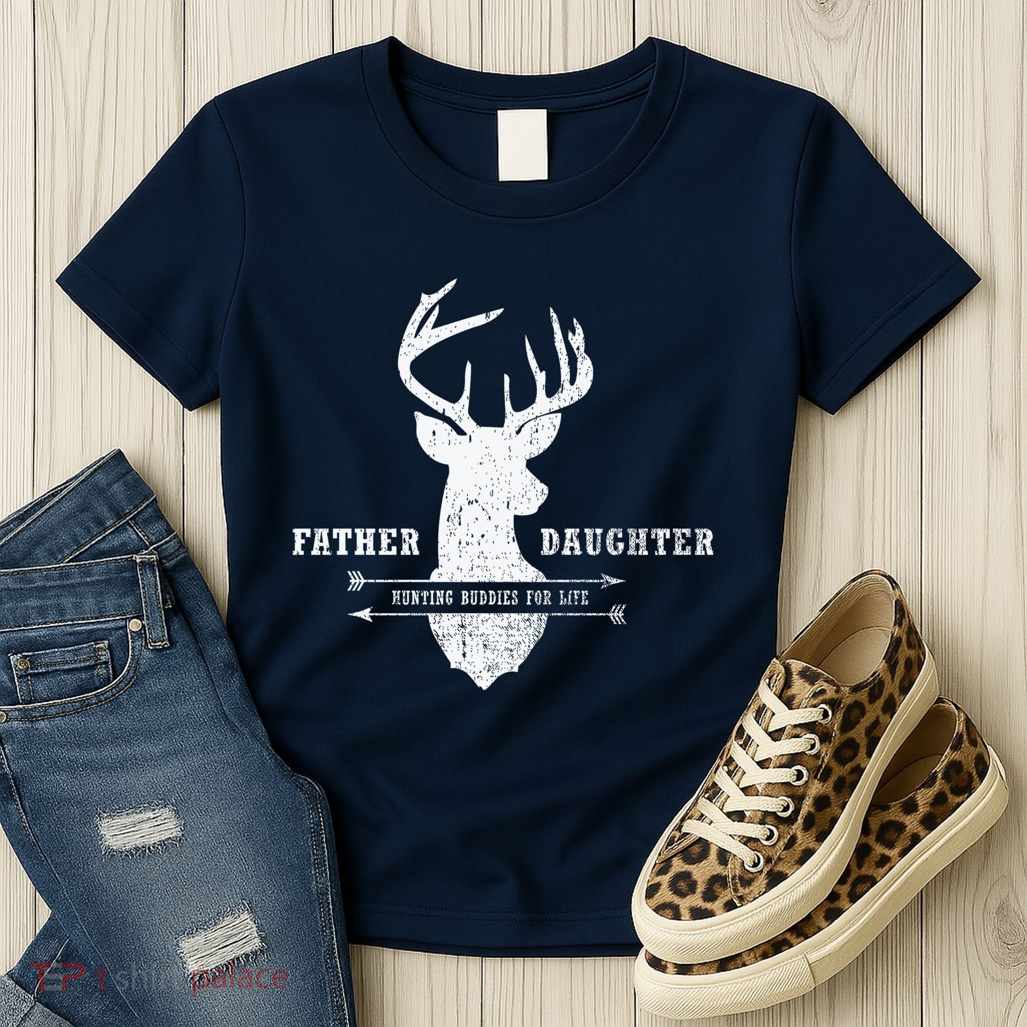 Father Daughter Hunting Women's T-Shirt