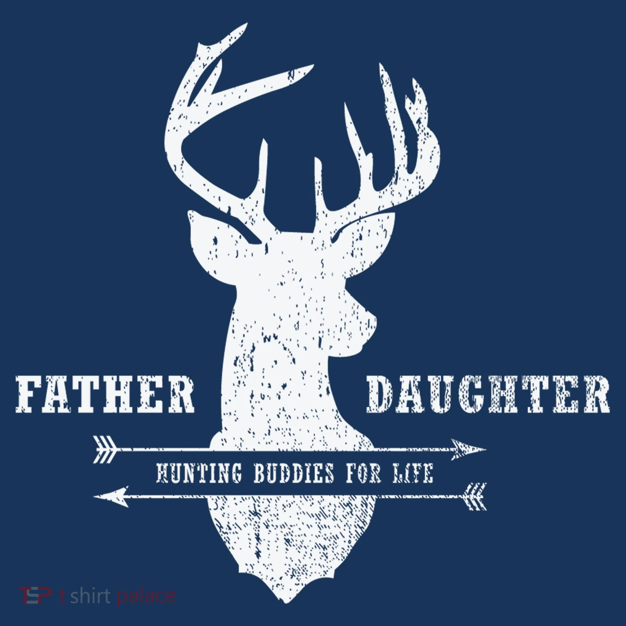 Father Daughter Hunting Kids Sweatshirt